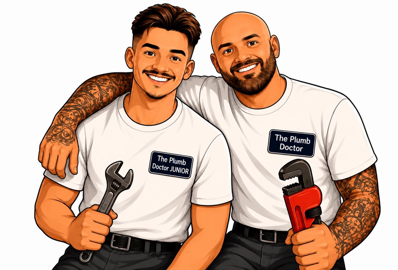 The Plumb Doctor, father and son plumbing and heating team