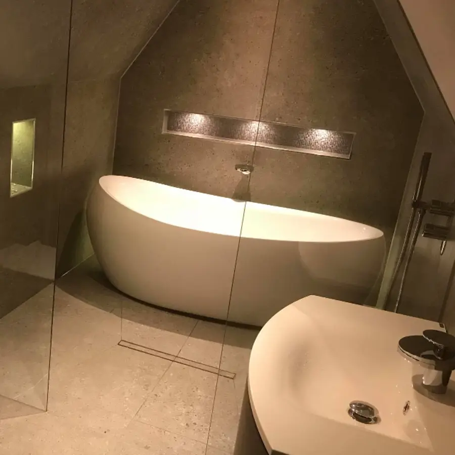 Bathroom plumbing completed by The Plumb Doctor
